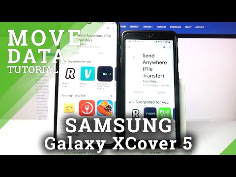 How to Move Data from SAMSUNG Phone to SAMSUNG Galaxy Xcover 5 - Send Files Wirelessly
