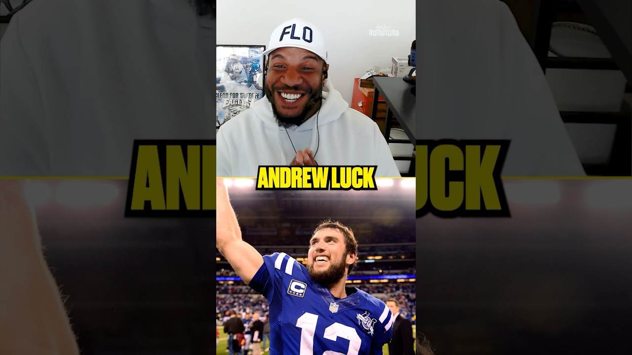 Andrew Luck was 1 of 1 when he was on the Colts 🔥 #andrewluck #colts