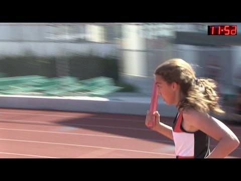 2014 Track - Wildcat Relays -  Frosh-Soph Girls' Distance Medley