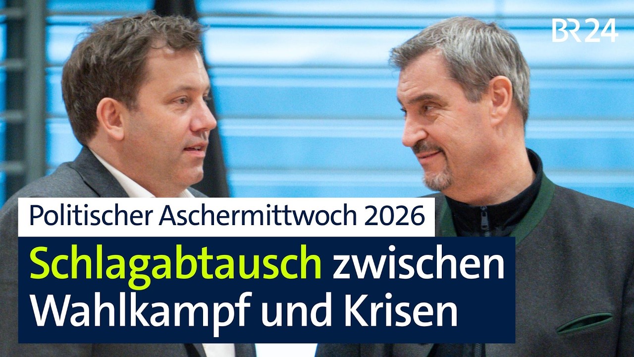 Politischer Aschermittwoch 2026: Schlagabtausch zwischen Wahlkampf und Krisen | Kontrovers | BR24