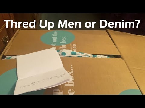 Thred Up Men’s Rescue Unboxing To Resell Or Donate?