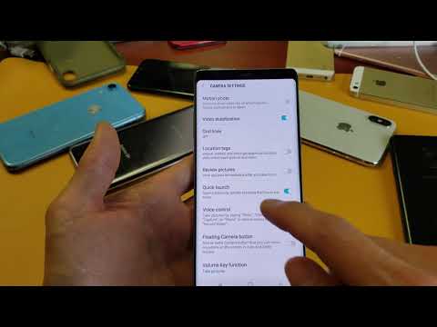 Galaxy Note 8/9: How to Turn Off/On Quick Launch on Power Button to Access Camera