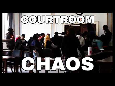 Fists Fly As Court Descends Into CHAOS At Sentencing Hearing