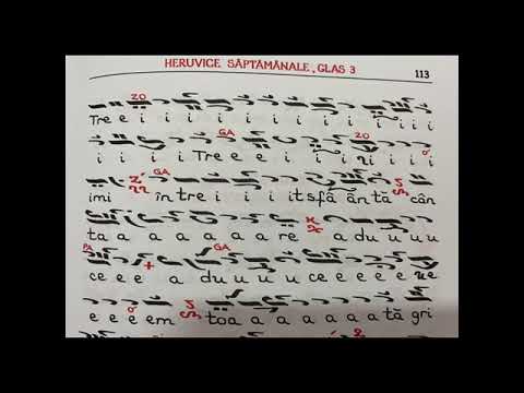 Heruvic scurt gl 3 de Grigorie - Arhidiacon Ciprian Ursuleasa