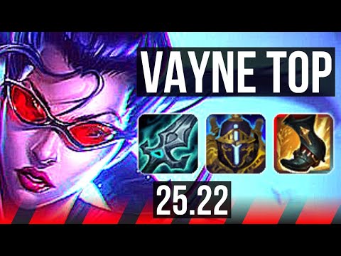 VAYNE vs IRELIA (TOP) | KR Master | 25.22