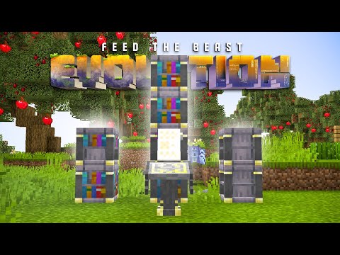 FTB Evolution Modpack | Day 1 | Ars Nouveau Starting Storage
