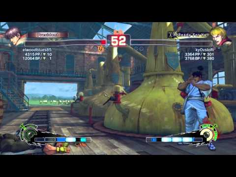 SSF4 AE: elwoodblues85 (Guy) vs ky0vsloRi (Ken)