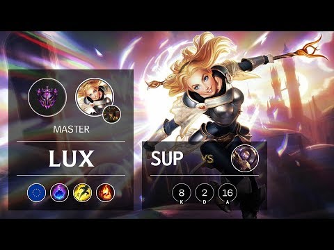 Lux Support vs Blitzcrank - EUW Master Patch 10.1