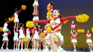【チアリーディング】元気を与えるチアリーディング  その1　#cheerleading competition
