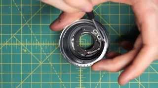 Olympus OM-System F.Zuiko Auto-S 50mm f1.8 Lens Disassembly