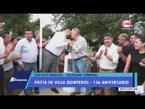 136º aniversario de Villa Quinteros: festejos en la comuna