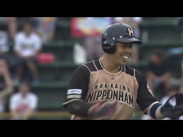【1回表】華麗な流し打ち!! ファイターズ・近藤の先制タイムリー2ベース!! 2019/7/24 B-F