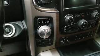 Dodge Ram Truck 8 Speed Transmission Park Override, Shift Lock Release, Step By Step