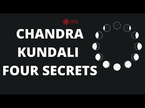 Chandra Kundali - The Moon Horoscope | Three Techniques and Many Secrets | #learnastrology #Moon