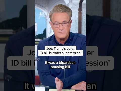 Joe: Trump’s voter ID bill is ‘voter suppression’