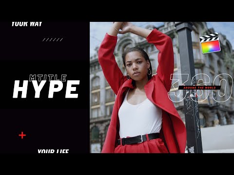 Sneak peek: mTitle Hype - Modern Typography FCPX Plugin - MotionVFX