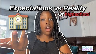 Expectations vs REALITY of Highschool // What Highschool in the UK is really like | Diamond Louv