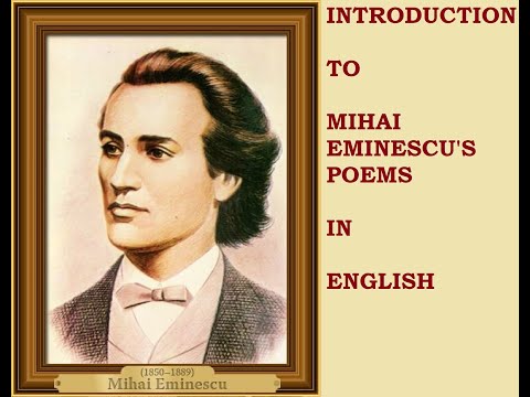 #1-Tina's Introduction to the Romanian Poet Mihai Eminescu Translated in English