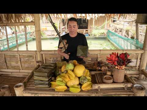 Lunar New Year in the Wild: Harvesting Forest Fruits & Traditional Fish BBQ | EP.536