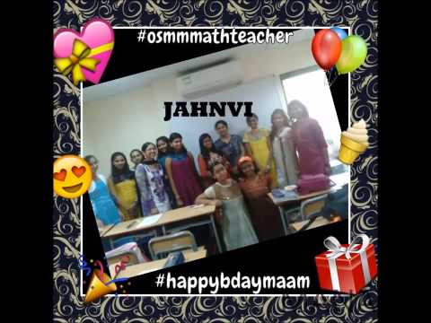 HAPPY BIRTHDAY DILRAJ MAAM