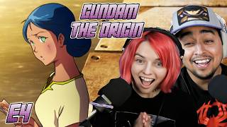 SHE'S HERE!! | Mobile Suit Gundam: The Origin Ep 4 BLIND REACTION