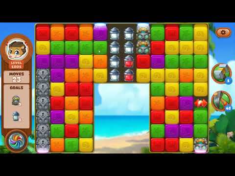 Lost Island Blast Adventure Level 1801 NO BOOSTERS - A S GAMING