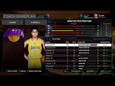 NBA 2k16 LAKERS MYGM w/ ROOKIES EP. 1!