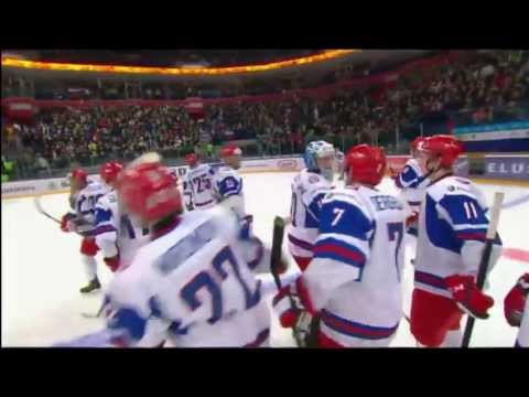 Россия - Словакия 3-2 OT. Rus - Svk 3-2 OT. IIHF WORLD JUNIORS CHAMPIONSHIP 2013.