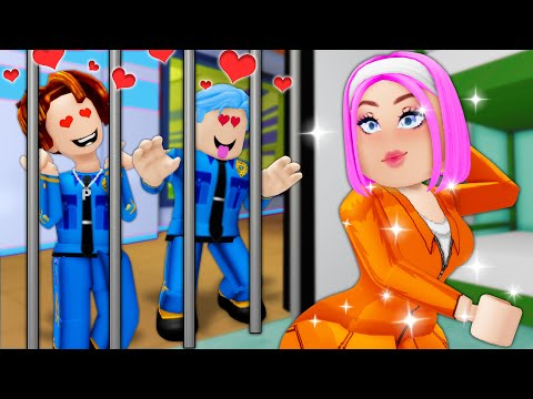 ROBLOX Brookhaven 🏡RP - FUNNY MOMENTS: The Beautiful Prisoner | Roblox Idol