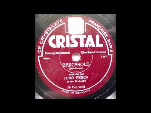 Jenö Fesca salon-orchester - Barcarole