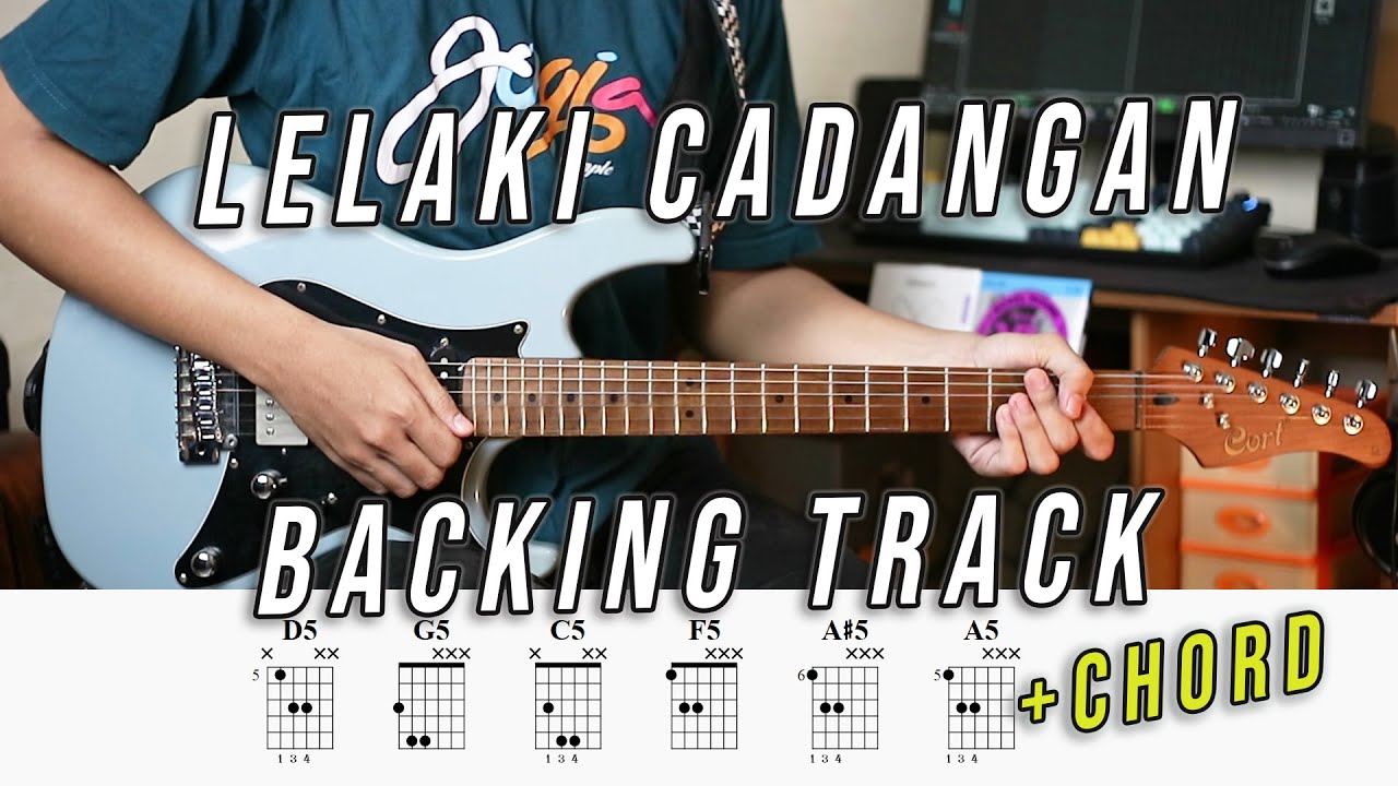 T2 - Lelaki Cadangan Gitar Solo (BACKING TRACK + Chord)