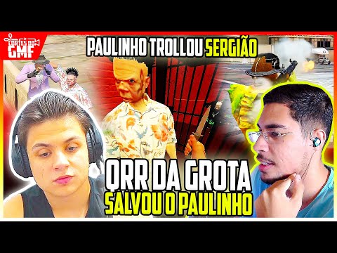 UNBELIEVABLE! 😱 PAULINHO O LOKO was SAVED by the GROVE in CAPITAL CITY in GTA RP