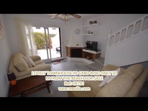 Ref: CR791 - LOVELY TOWNHOUSE IN CABO ROIG ONLY 30 M FROM THE BEACH FOR SALE