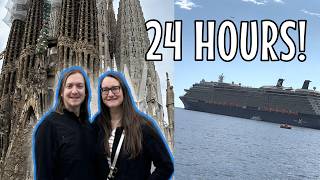 Only 24 HOURS in BARCELONA Before Our MEDITERRANEAN CRUISE | Celebrity Reflection