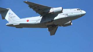 preview picture of video '20110925美保基地 XC-2 次期輸送機試験飛行'