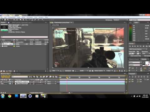 Adobe After Effects CS5.5 | How To Use CC Light Burst