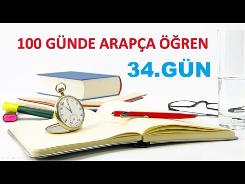 100 GÜNDE ARAPÇA ÖĞREN  / 34.GÜN