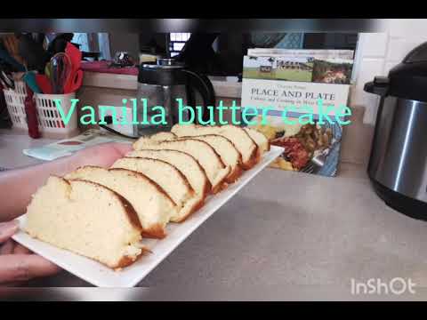 Vanilla butter cake by Ambreen’s cooking channel