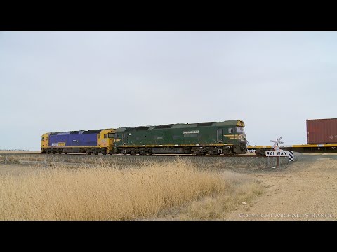 7902V Pacific National "Fruit Flyer" At Hesse (8/3/2019) - PoathTV Australian Trains
