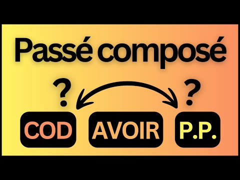 Grammaire A2 n°1 Le Passé Composé COMPLETE REVIEW