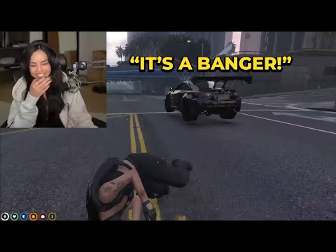 Valkyrae Finds Out CG Saved Her Fortnite Song to their Playlists