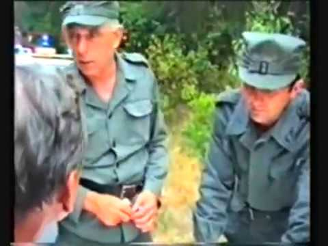 Pożar lasu koło Kuźni Raciborskiej sierpień 1992