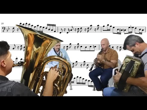 PARTITURA TOCATA TATUÍ CCB TUBA EM Bb