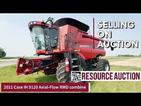 SELLING ON AUCTION - 2011 Case IH 9120 Axial Flow RWD combine
