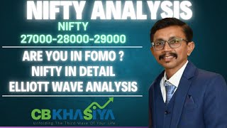Nifty 27000 28000 29000.... Are you in FOMO ? Nifty Elliott wave analysis