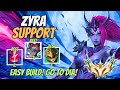 Zyra Support Guide - Zyra Easy Build Go To Diamond - Guide Of League Of Legends