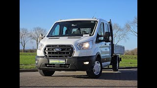 Купить бортовой грузовик < 3.5т Ford TRANSIT 2.0 L4 Open-Laadbak D.C - Изображение 4 | Autoline AZ Бортовой грузовик < 3.5т Ford TRANSIT 2.0 L4 Open-Laadbak D.C | Изображение 4 - Autoline