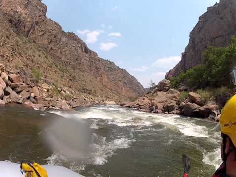 Sunshine Falls, Royal Gorge, Arkansas River - 840 CFS - 6/22/13 -