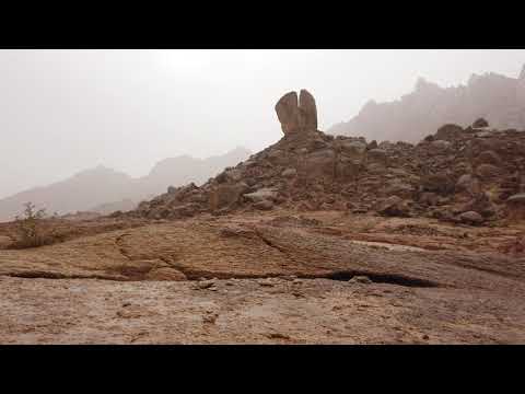 Raining at the Split Rock of Horeb (March 2019)