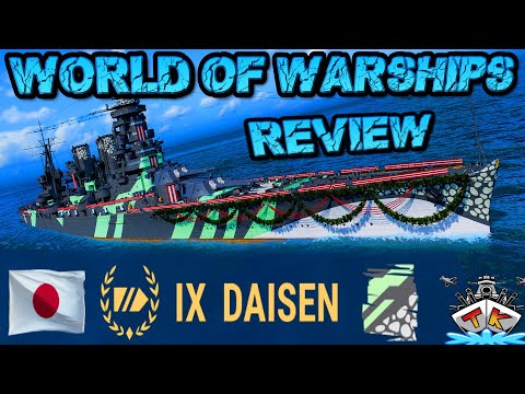 Daisen T9/BB/JPN *Neue Werftschiff* "Review"⚓️ in World of Warships 🚢